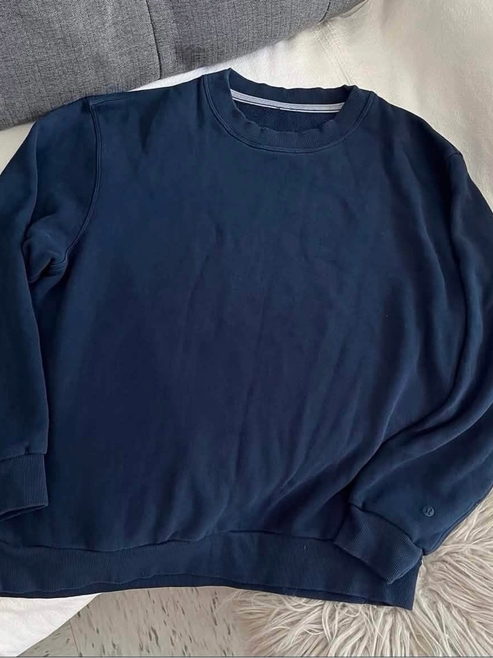 Crew neck blue LULULEMON